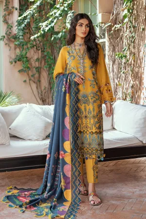 KAVEH NW-33 | Nureh Maya Khaddar Fall / Winter Collection 2021 | Unstitched Embroidered Slub Khaddar Suits