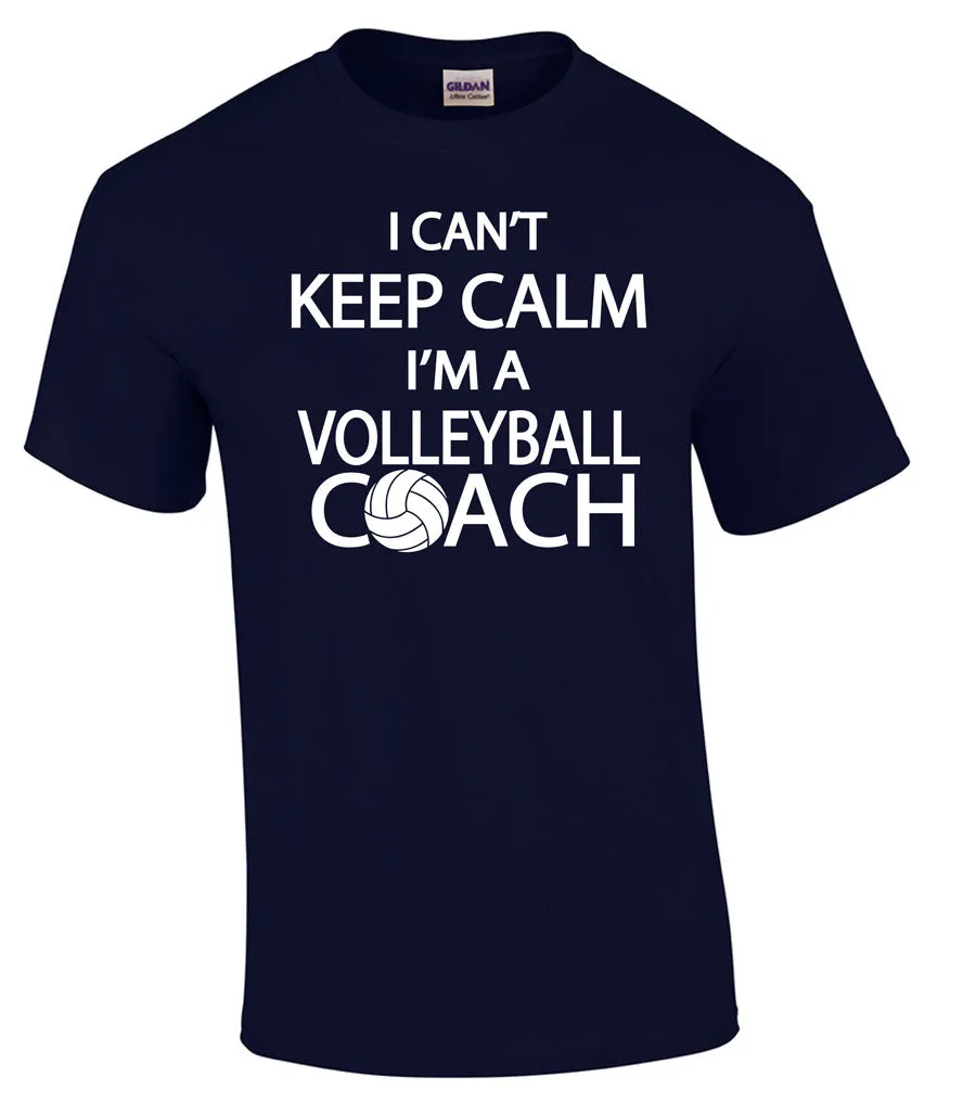 KEEP CALM VOLLEYBALL COACH T-shirt