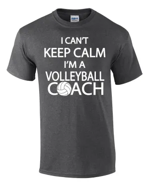 KEEP CALM VOLLEYBALL COACH T-shirt