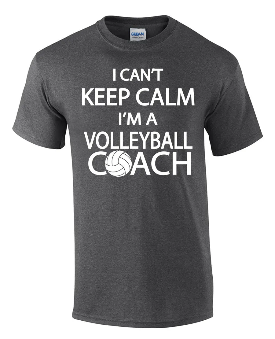 KEEP CALM VOLLEYBALL COACH T-shirt