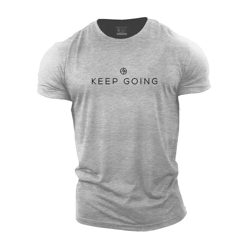 Keep Going Cotton T-Shirt