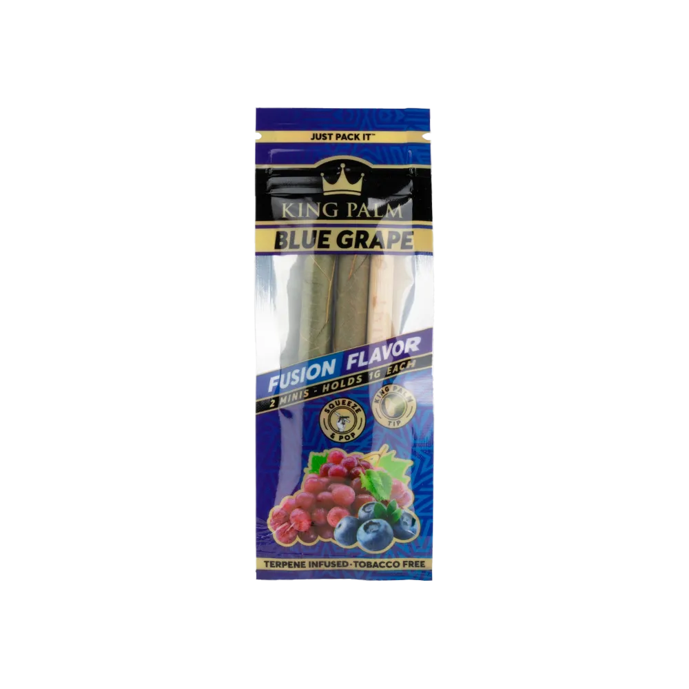 King Palm Mini Cones 2 Cones Per Pack - Various Flavors - (20 Count Display)