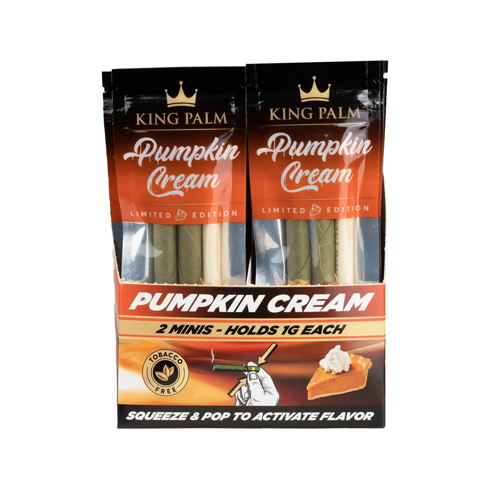 King Palm Mini Cones 2 Cones Per Pack - Various Flavors - (20 Count Display)