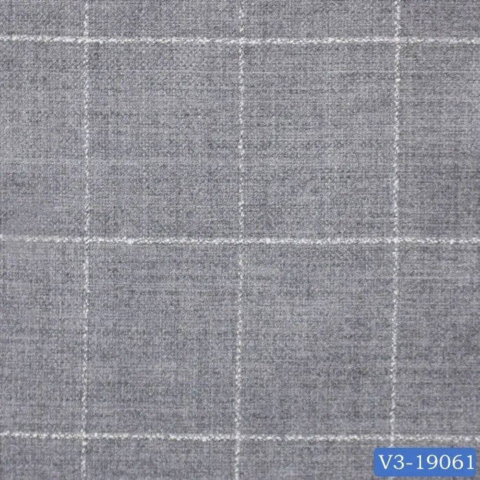 Light Grey Check Windowpane Short Suit
