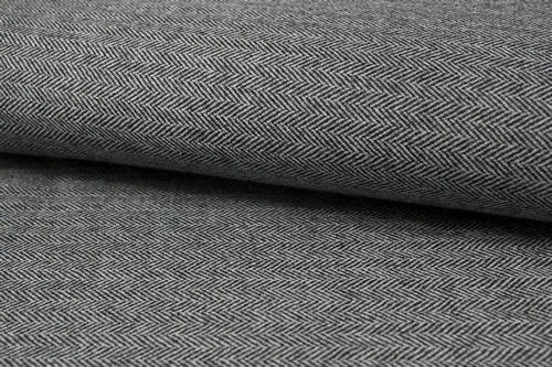 Light Grey With Herringbone Stripe Suit