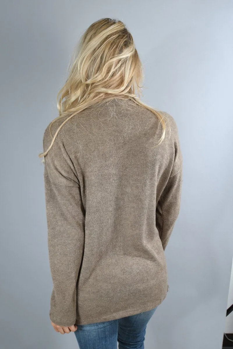 Light Mocha Suits You Sweater