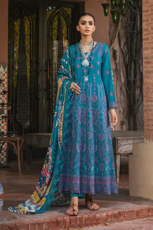 LILIAN NW-38 |  Nureh Maya Khaddar Fall / Winter Collection 2021 | Unstitched Embroidered Slub Khaddar Suits