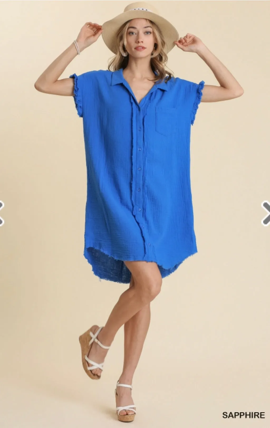 Linen Love Dress-2 Colors Available