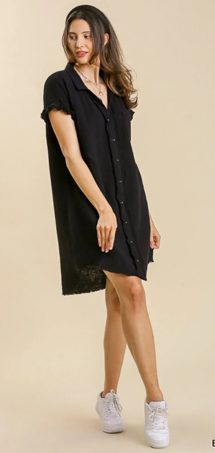 Linen Love Dress-2 Colors Available