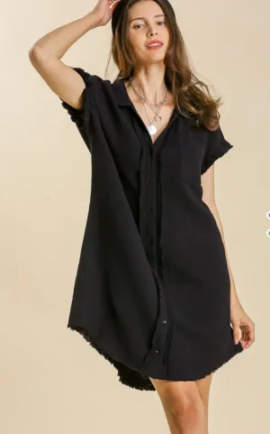 Linen Love Dress-2 Colors Available