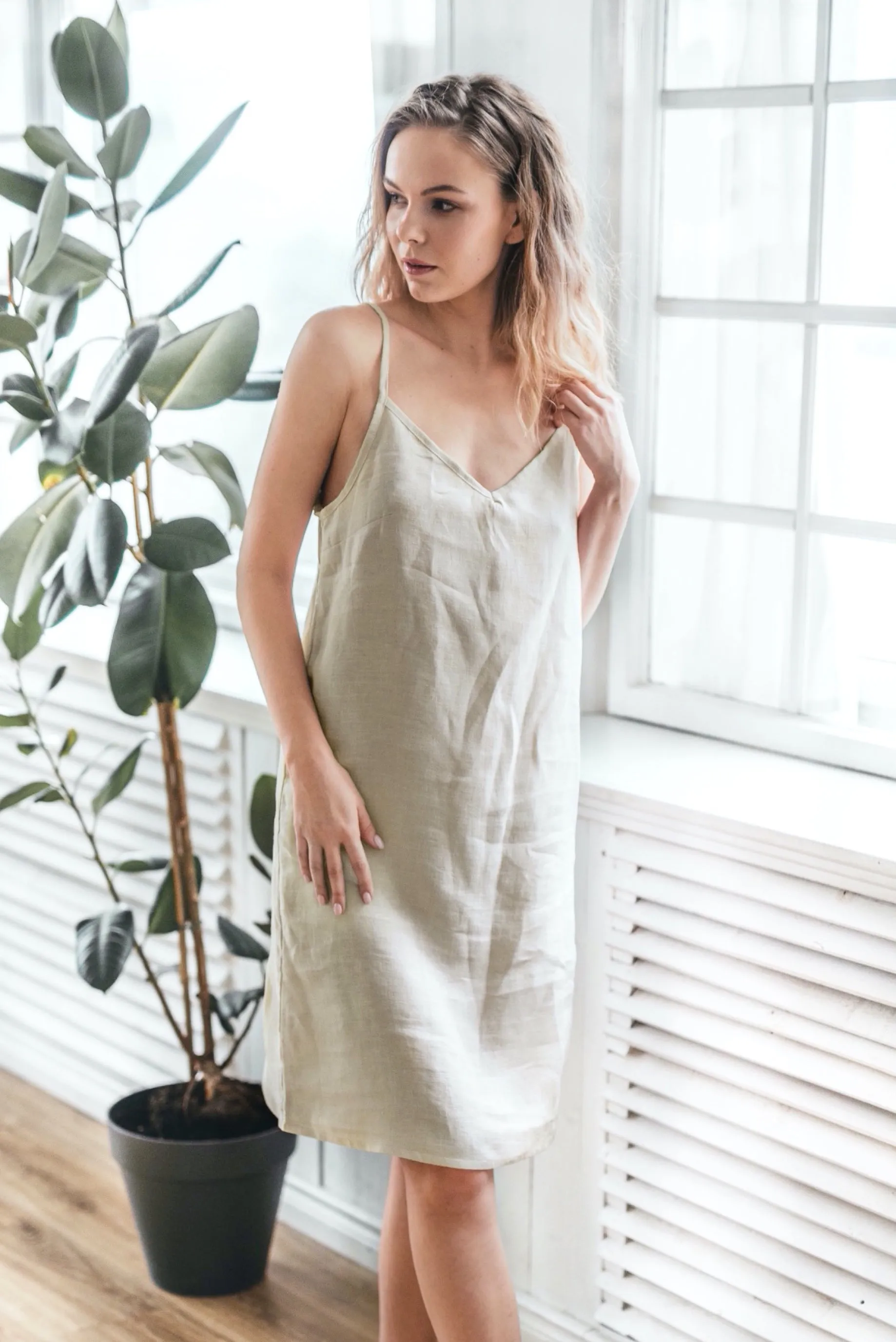 Linen nightdress