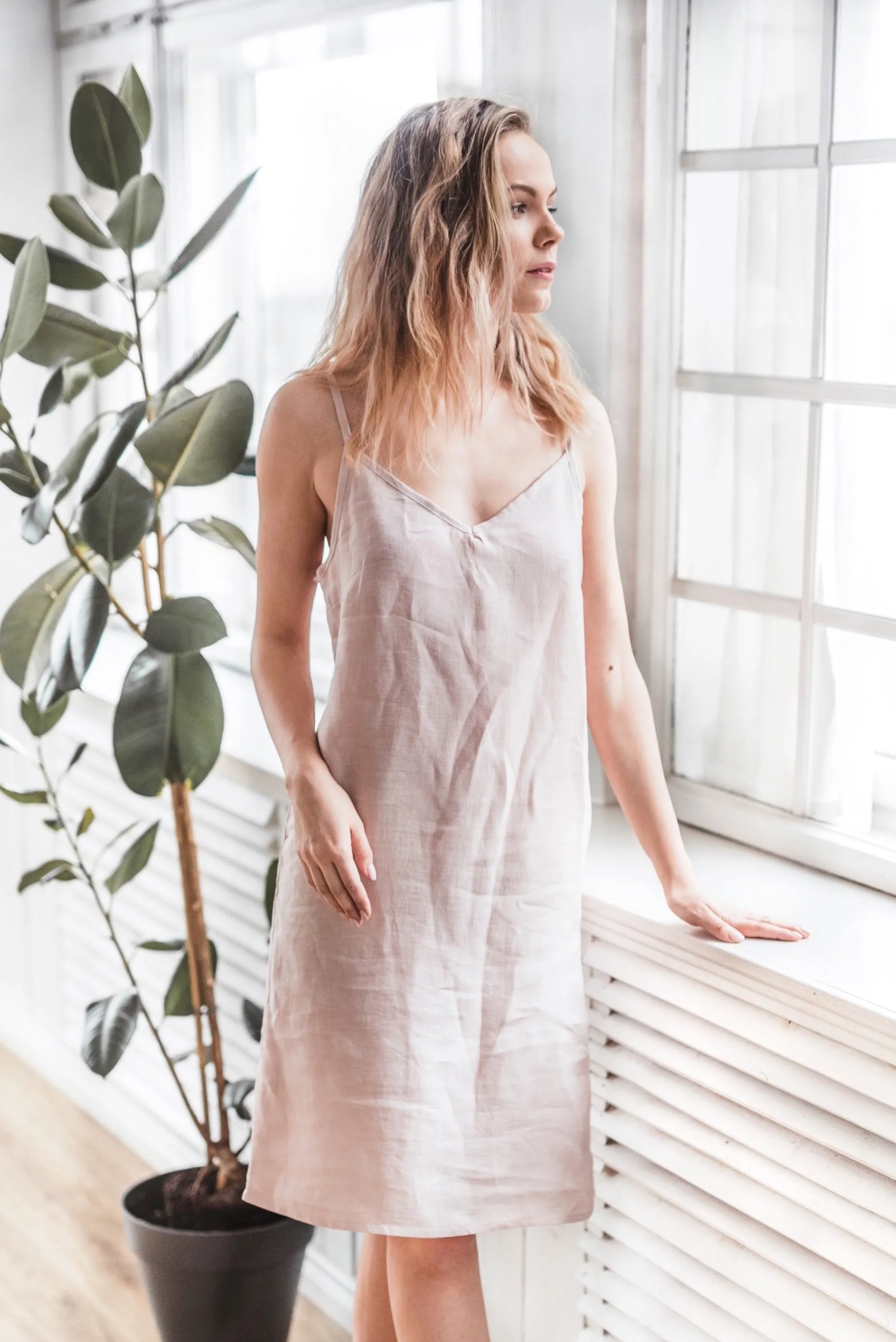 Linen nightdress
