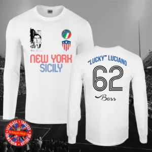 Lucky Luciano Long Sleeve T-shirt