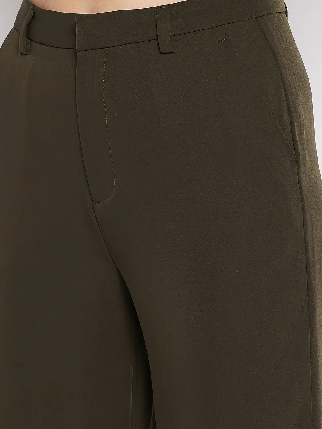 Madame Straight Fit Formal Trousers
