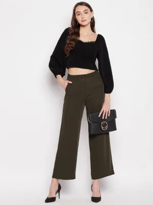 Madame Straight Fit Formal Trousers