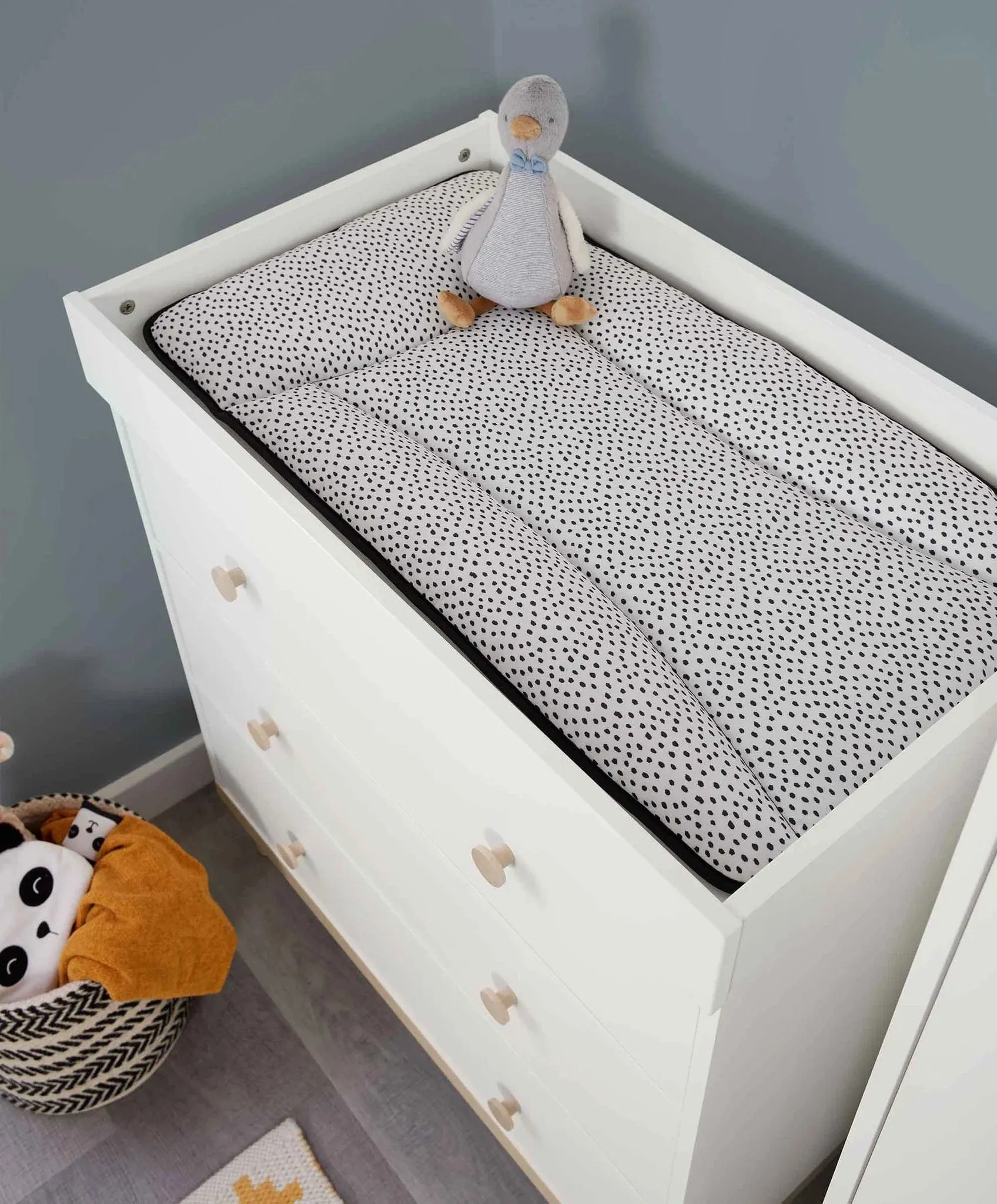 Mamas & Papas Essentials Baby Changing Mat - Mono Spot