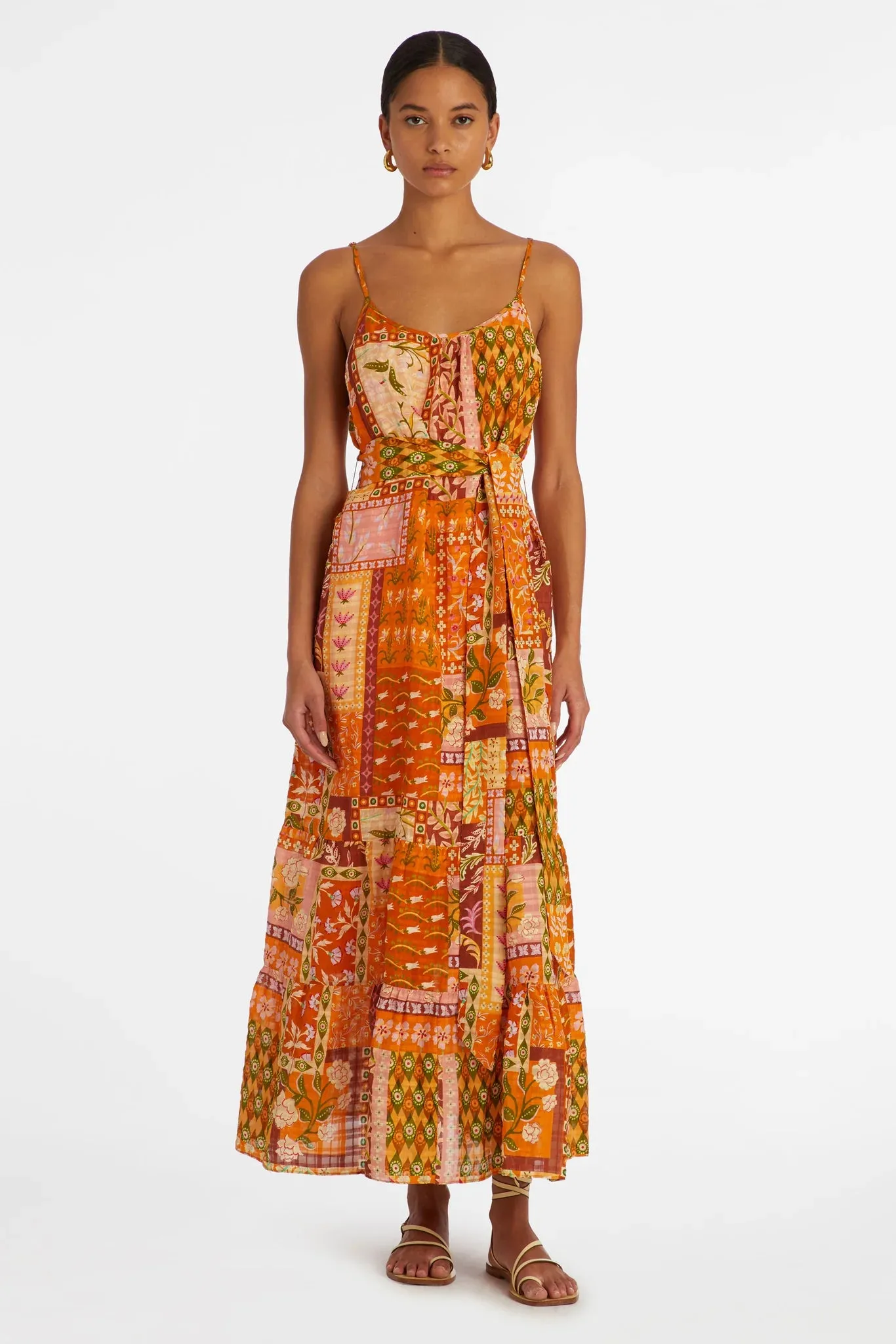 Marie Oliver - Kinley Dress - Poppy Patchwork