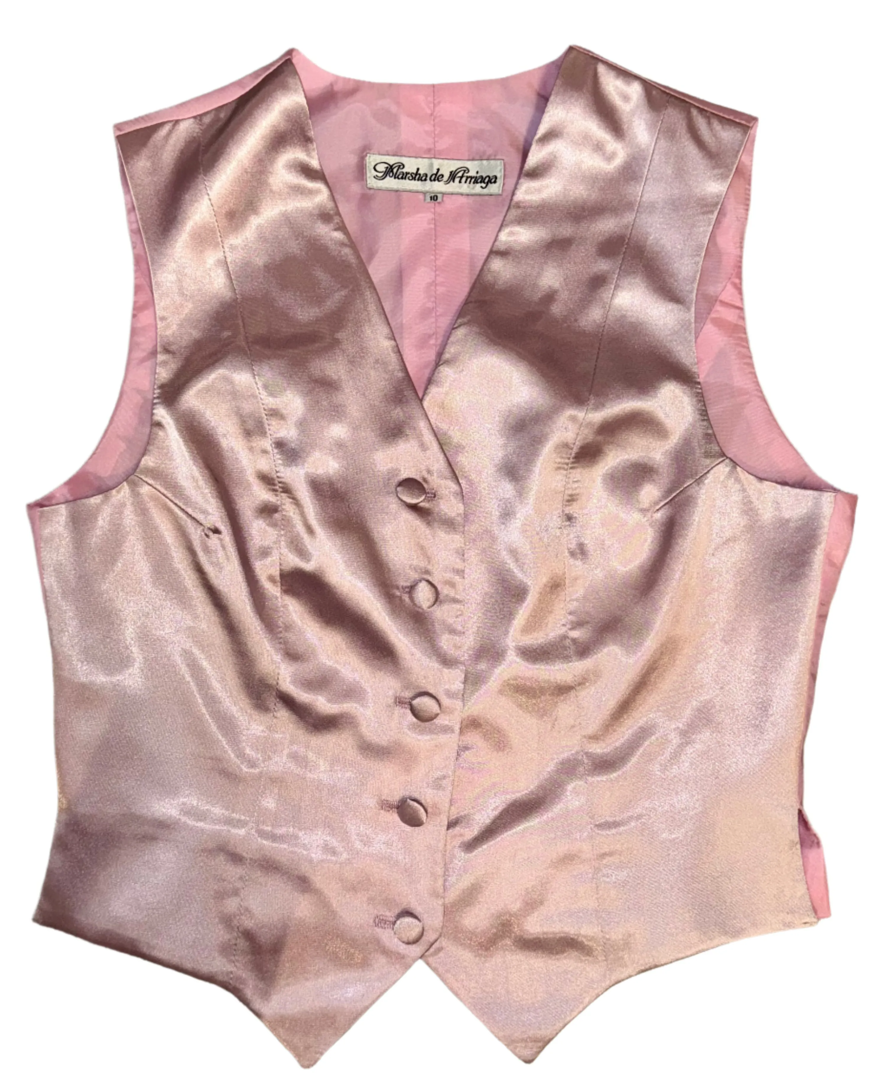Marsha de Arriaga, Ladies Silk Show Vest