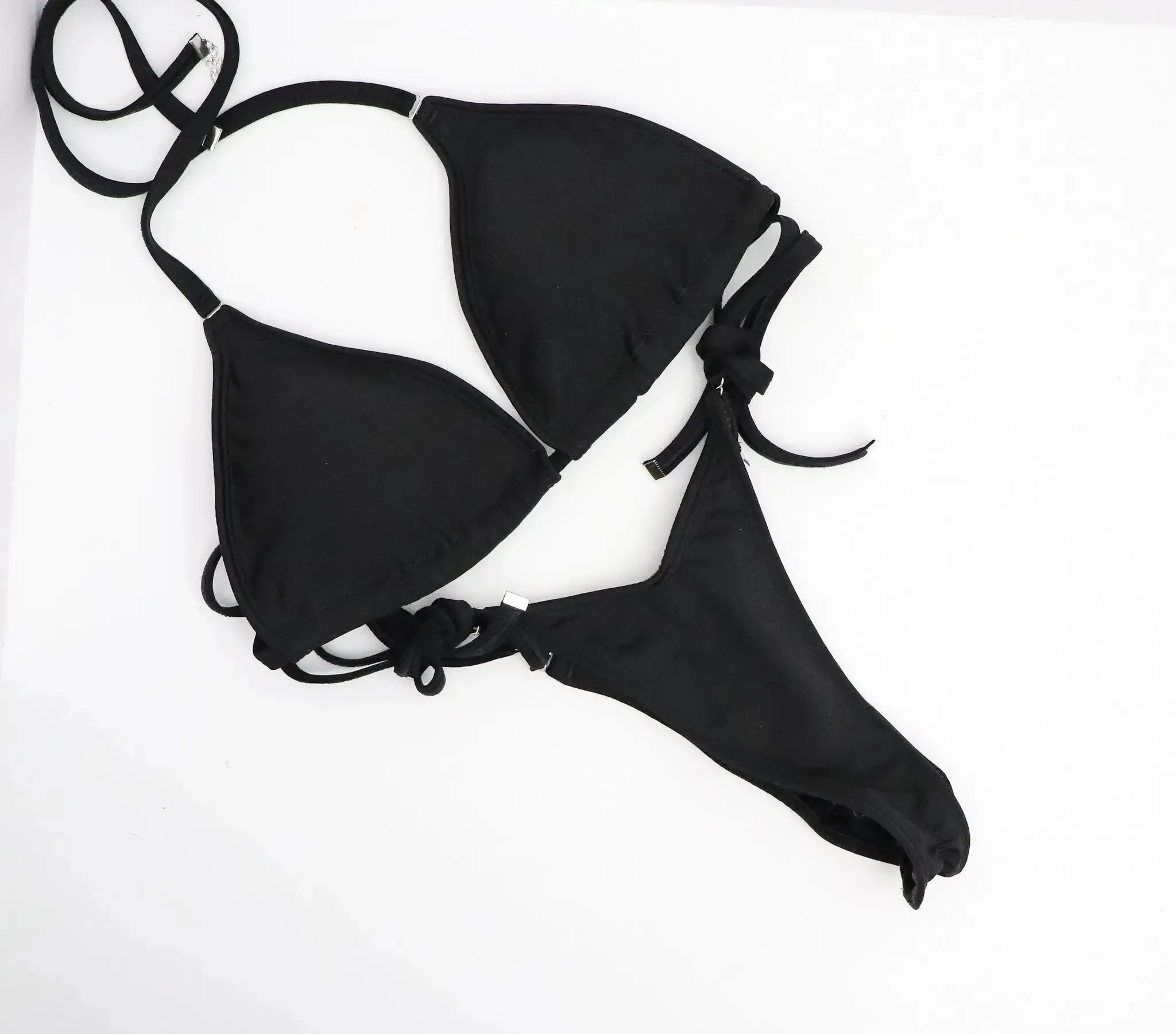 Matte Black Fit Model Competition Suit