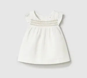 Mayoral Baby Girl Natalie Linen Dress