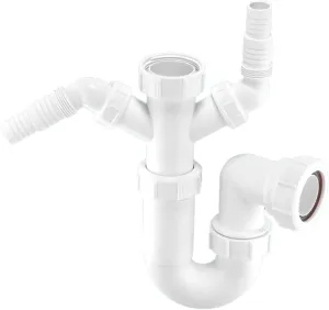 McAlpine WM11 75mm Water Seal Adjustable Inlet Tubular Swivel 'P' Trap