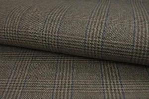 Mink Brown With Windowpane Suit