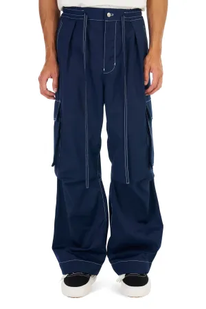 NAHMIAS | TECH TWILL PLEATED CARGOS