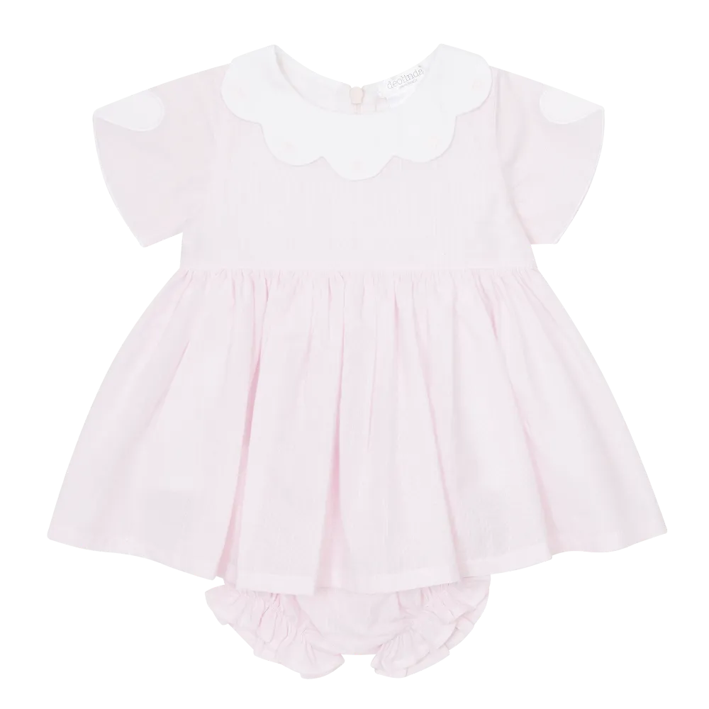 New In Deolinda Girls Lina Baby Pink Dress - PRE ORDER