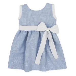New In Rapife Girls Blue Check Dress