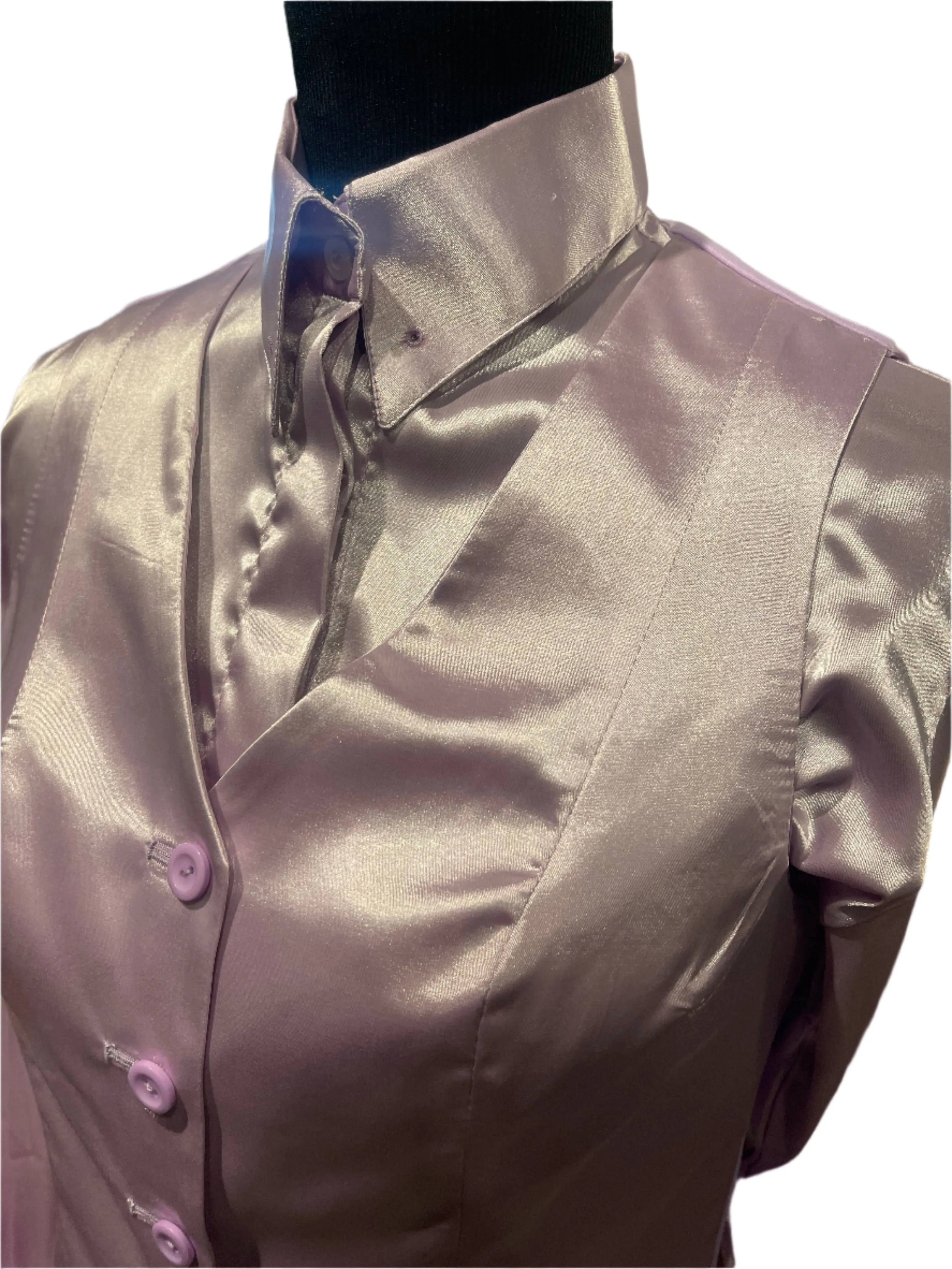 New. MTC, Light Purple Silk Vest