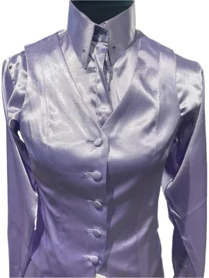 New. MTC, Light Purple Silk Vest