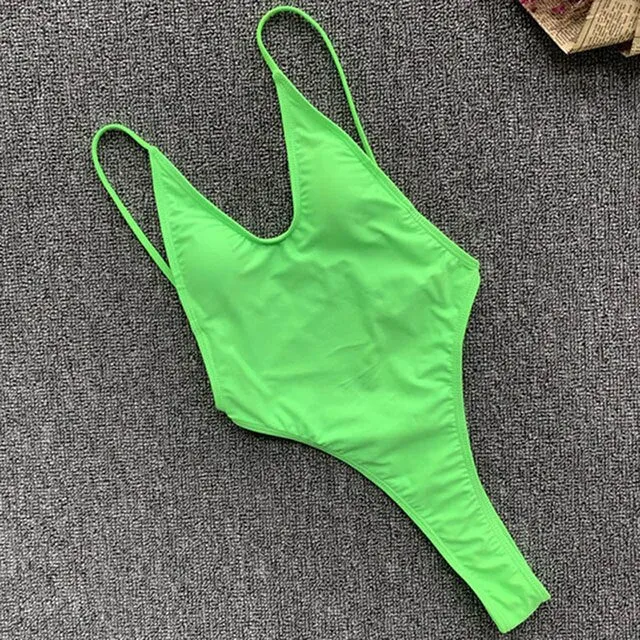 New Sexy Extreme String Mini Micro Thong One Piece Swimsuit