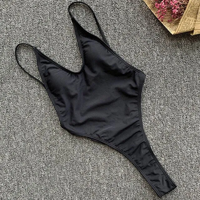 New Sexy Extreme String Mini Micro Thong One Piece Swimsuit