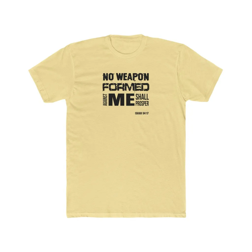 No Weapon Men's Cotton Crew Tee