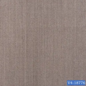 Nude Brown Self Stripe Suit