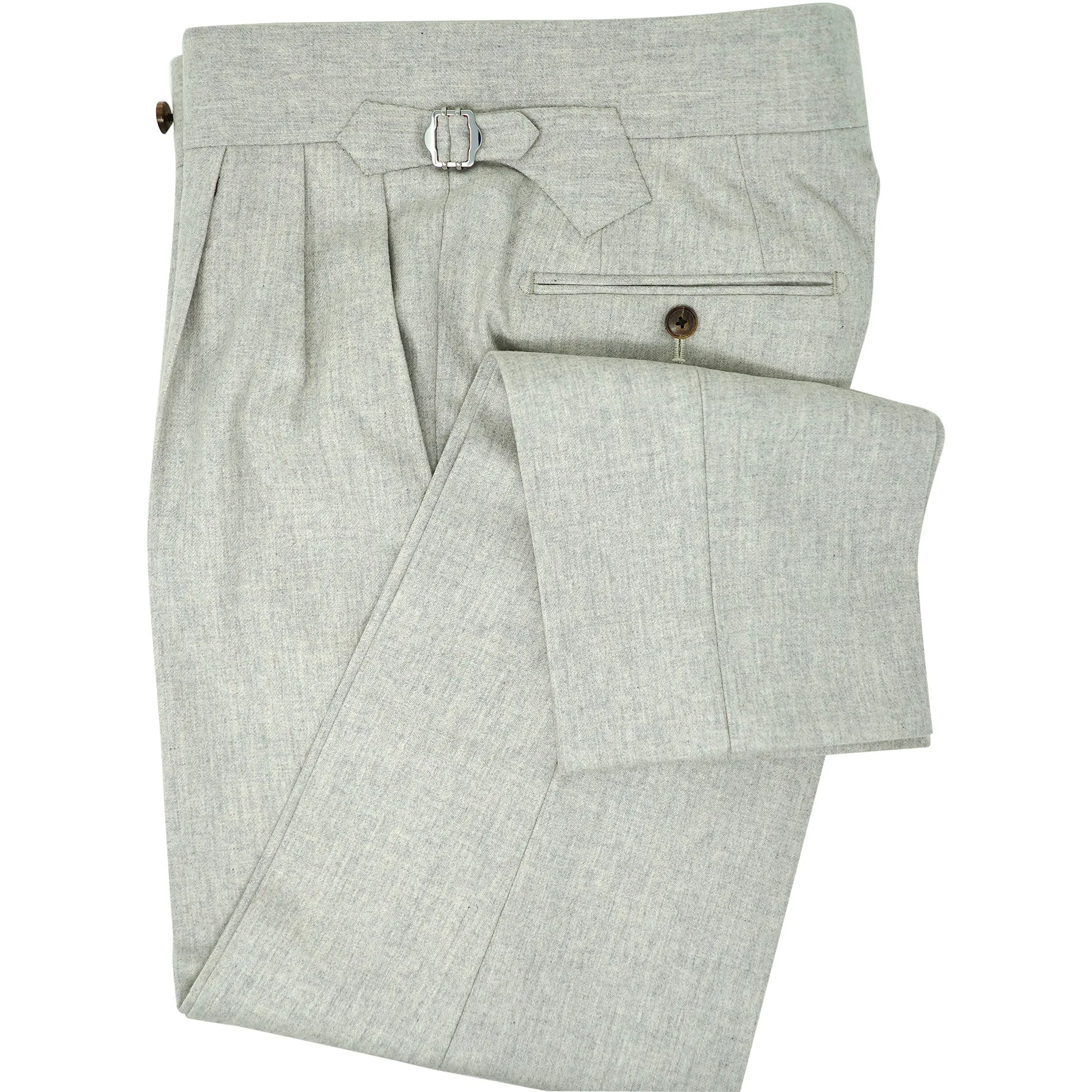 Oatmeal Flannel trouser