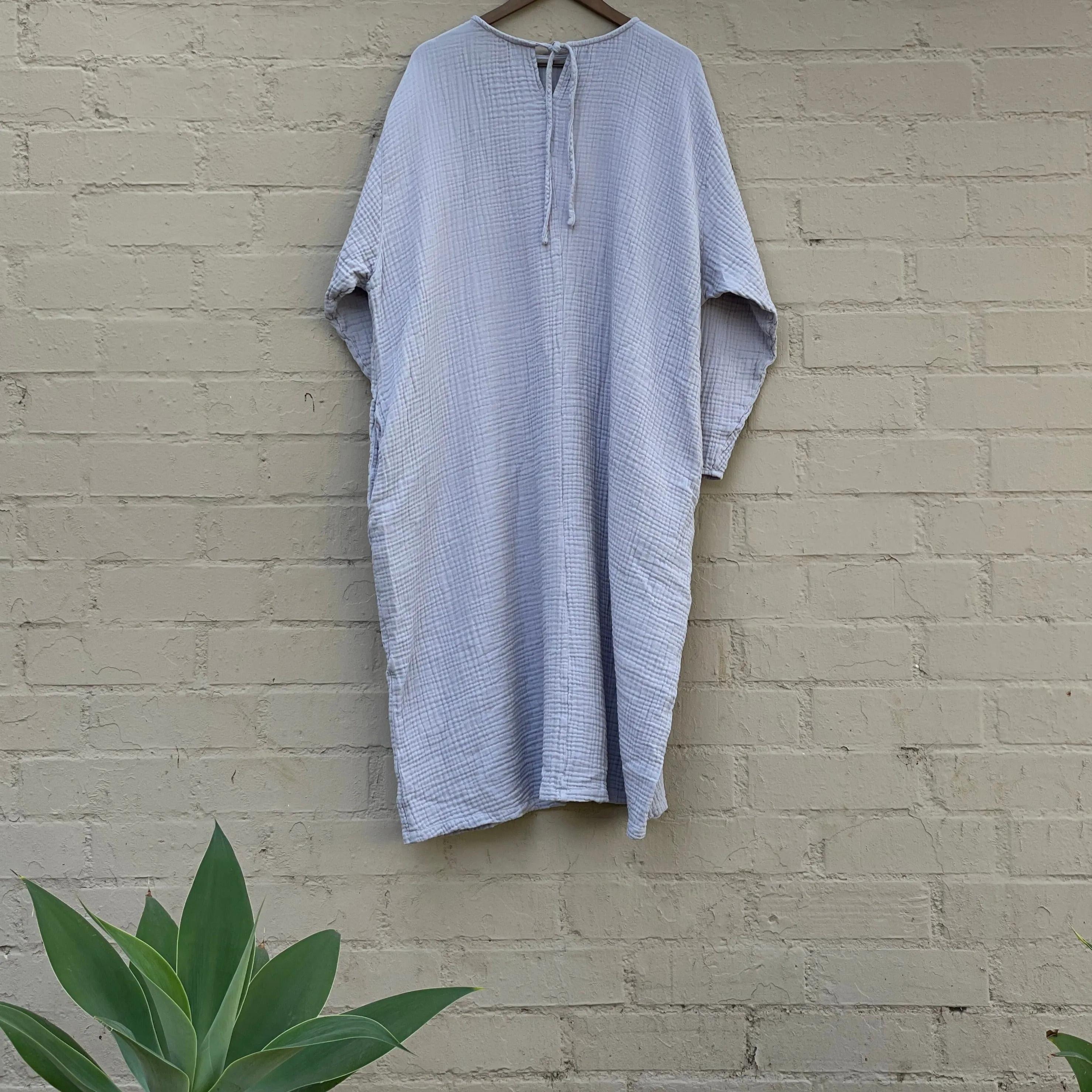 October Dress Pale Blue