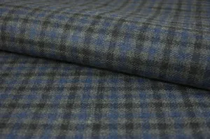 Olive Green With Dark Glun Club Check Suit