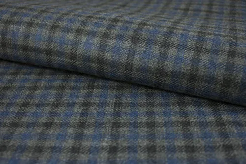 Olive Green With Dark Glun Club Check Suit