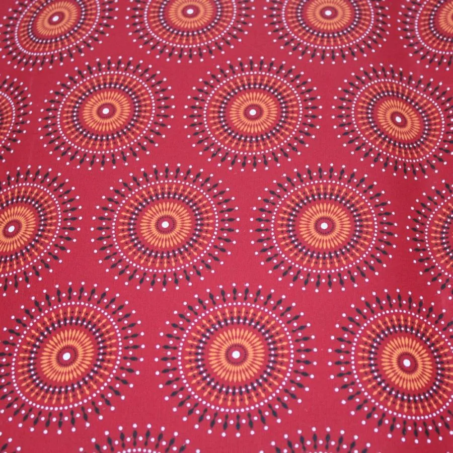 Original 3 Cats Fabric C/W531 Red 90cm