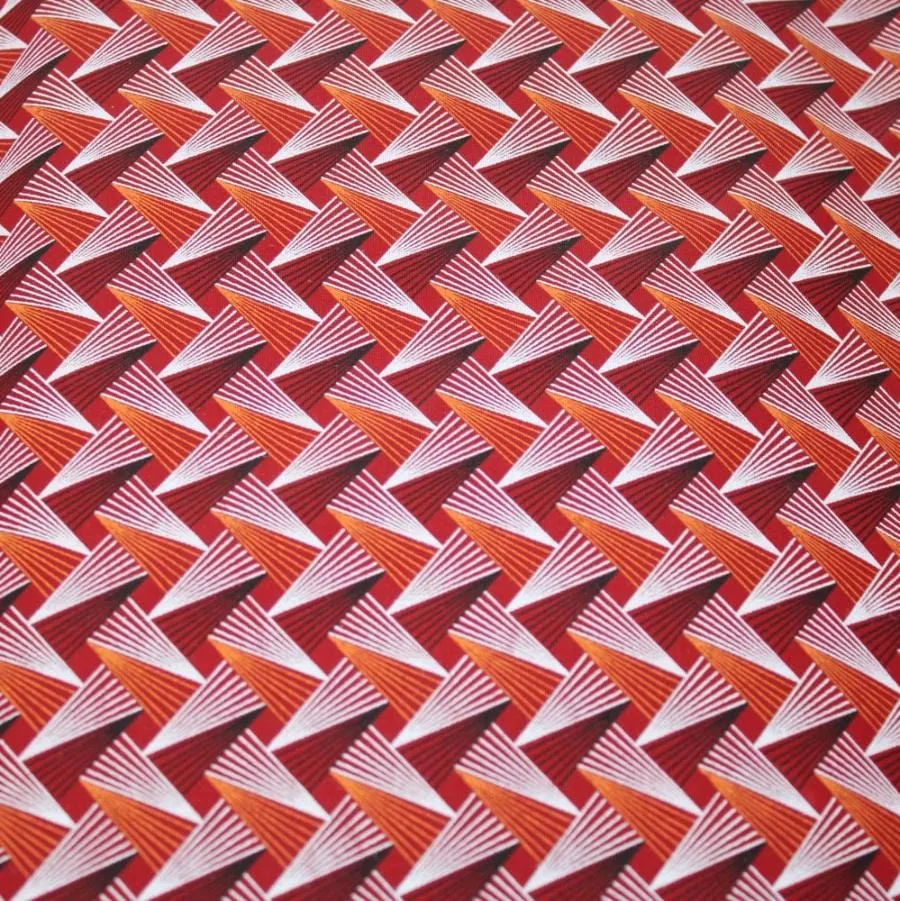 Original 3 Cats Fabric C/W531 Red 90cm