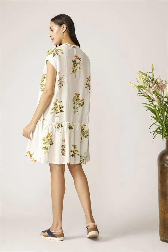 Payal Pratap   -   Cretan Frill Dress Morning Glory