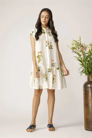 Payal Pratap   -   Cretan Frill Dress Morning Glory
