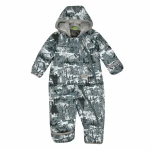 Perlimpinpin One-Piece Baby Snowsuit - Bears