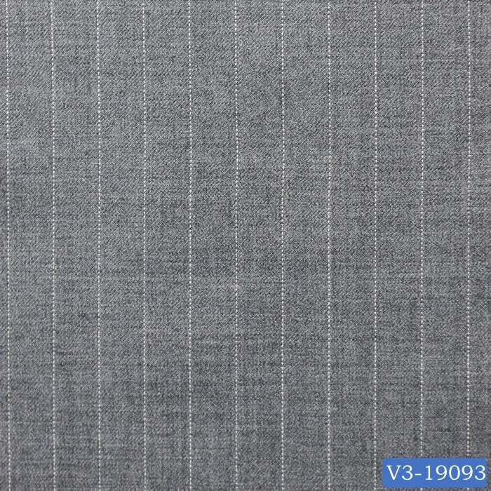 Pewter Grey Dotted Stripe Suit