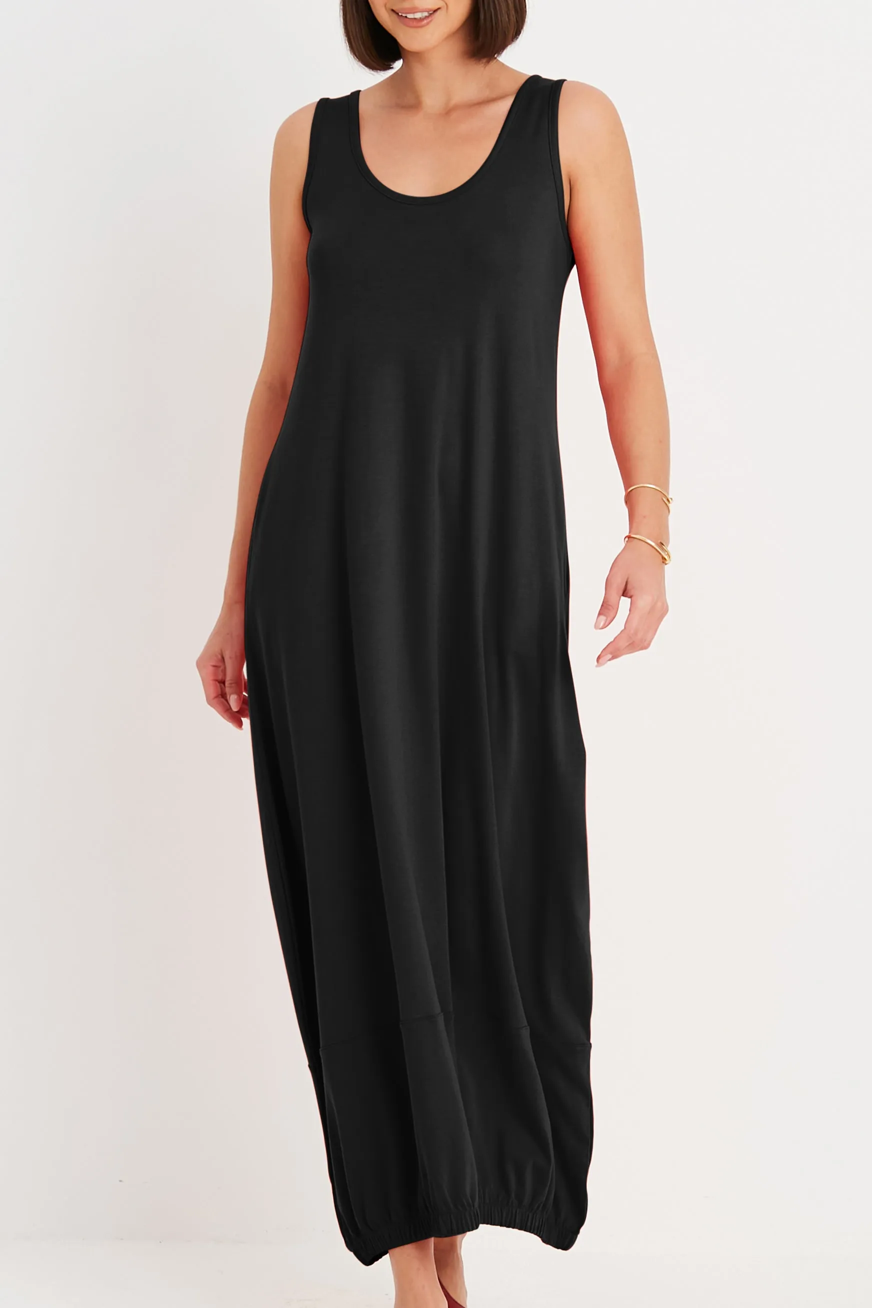 Pima Cotton Lantern Dress