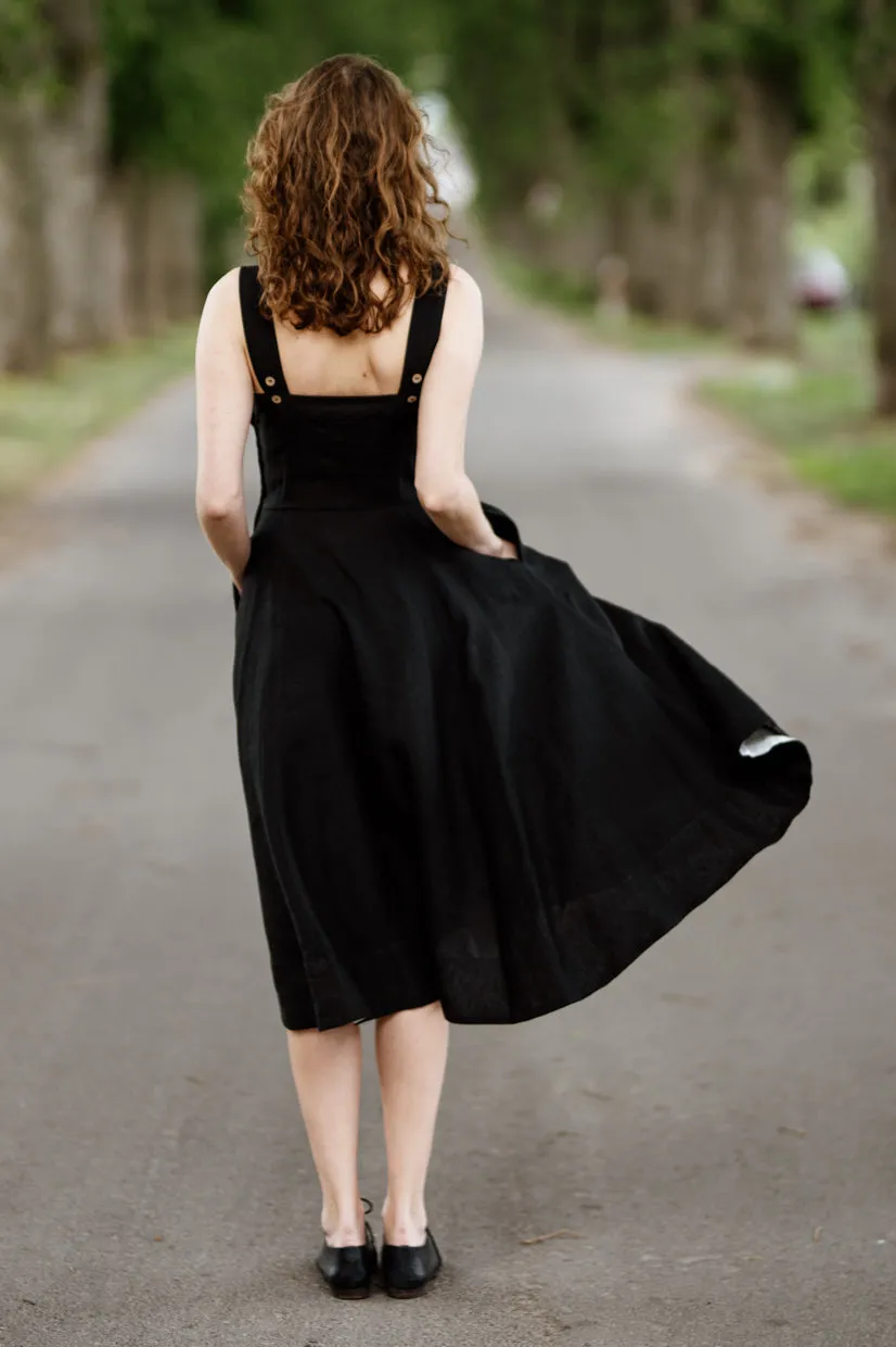Pinafore Dress, Sleeveless