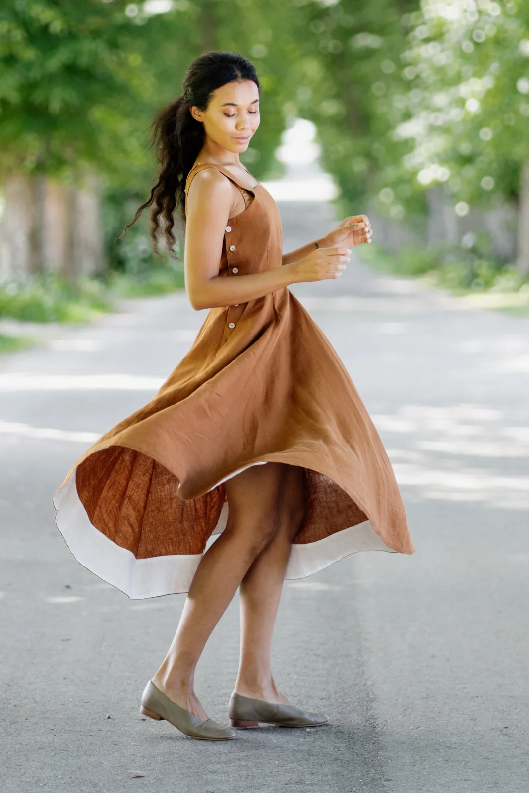 Pinafore Dress, Sleeveless