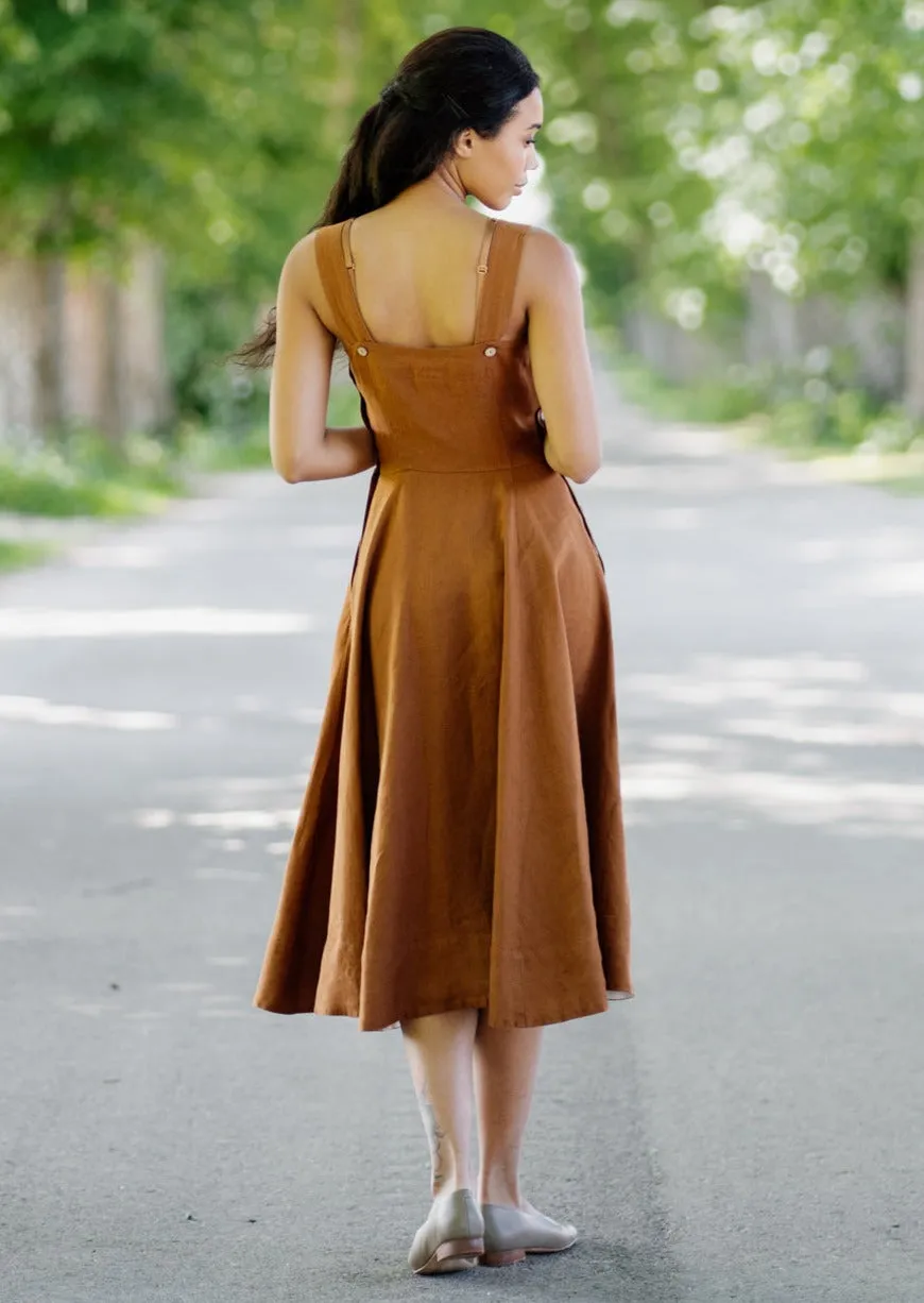 Pinafore Dress, Sleeveless