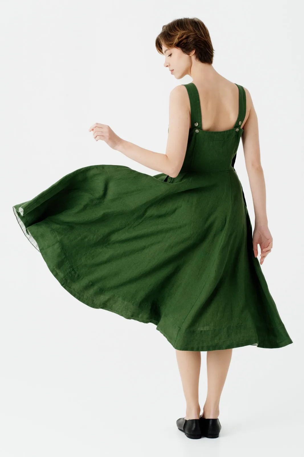 Pinafore Dress, Sleeveless
